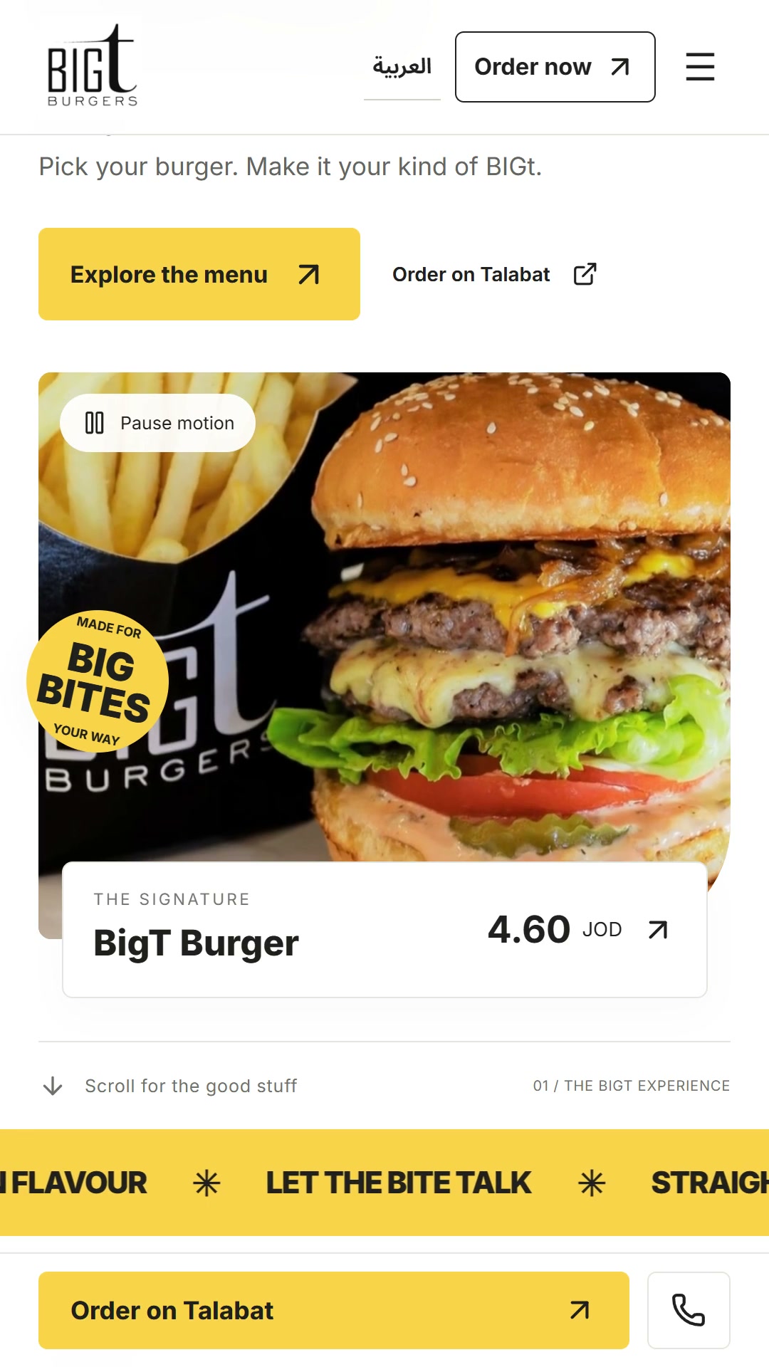 ريل BIGt Burgers من Hamid Studio